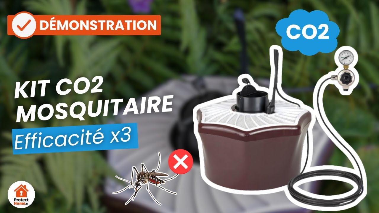 Kit CO2 Biogents Mosquitaire Piege a moustique exterieur