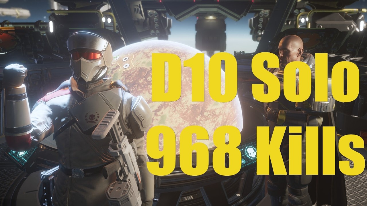 Helldivers 2 D10 Solo Chill Bug Mission