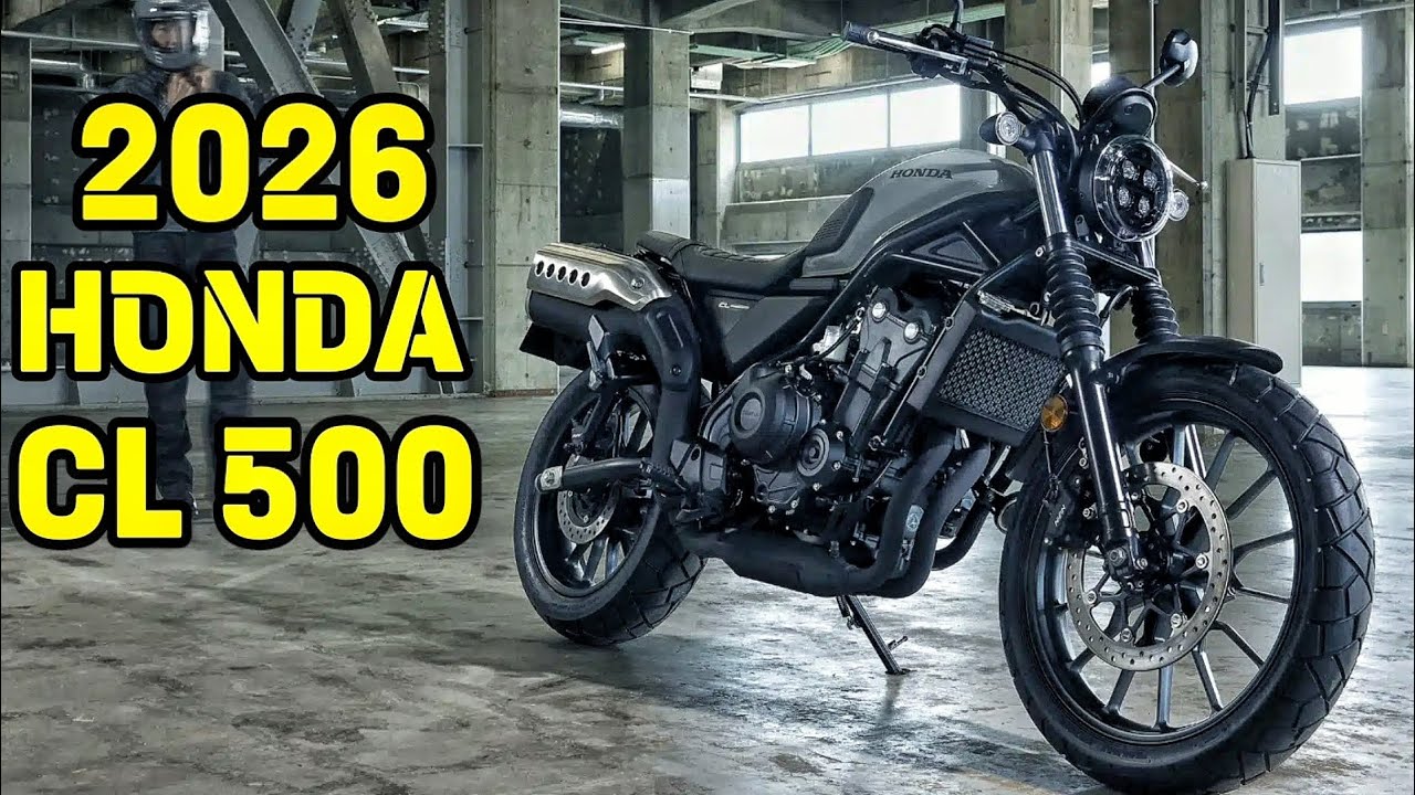 Honda CL500 2026 года: ретро-стиль и современные приключения | Полный обзор и характеристики
