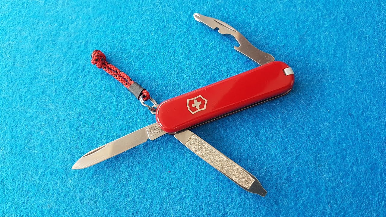 Victorinox Rally 58mm a escena: Pequeña, ligera y práctica.