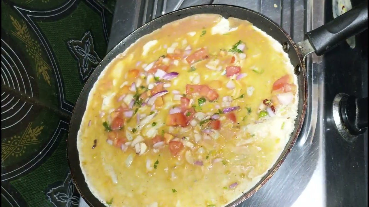 #easy breakfast#  fluffy bread omlette recipe