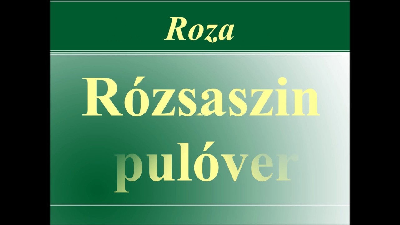 Učimo mađarski jezik - Boje