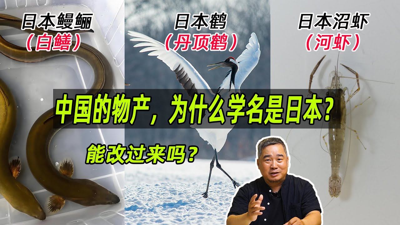 中国的物产，学名为什么是日本？能改过来吗？