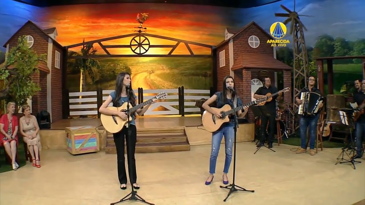 Lorena e Rafaela no Terra da Padroeira - Entre Lágrimas