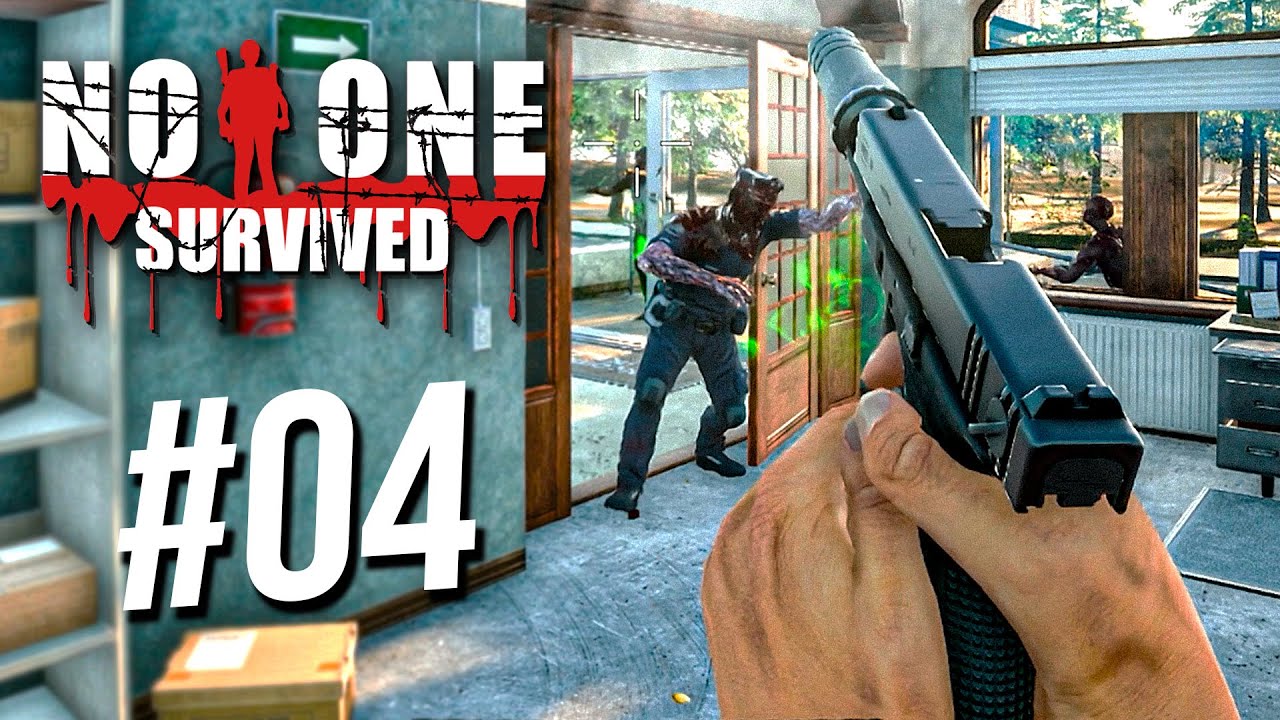 A DELEGACIA e o AVIÃO no APOCALIPSE ZUMBI | Overman jogando No One Survived #04 - Sobrevivência