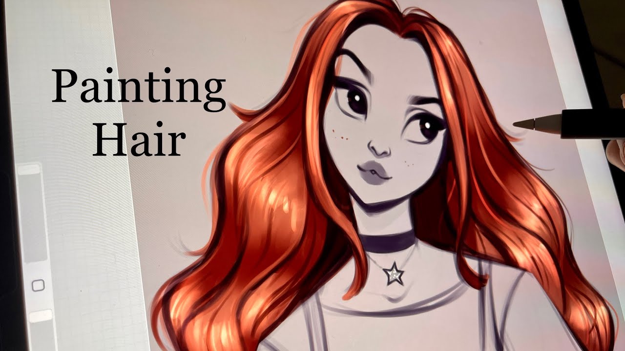 Painting Hair