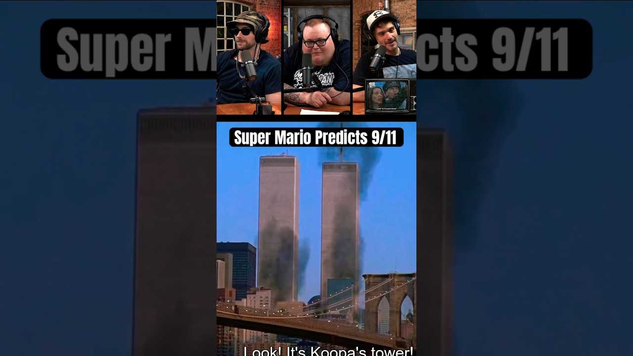 Super Mario PREDICTS 9/11 #shoirts