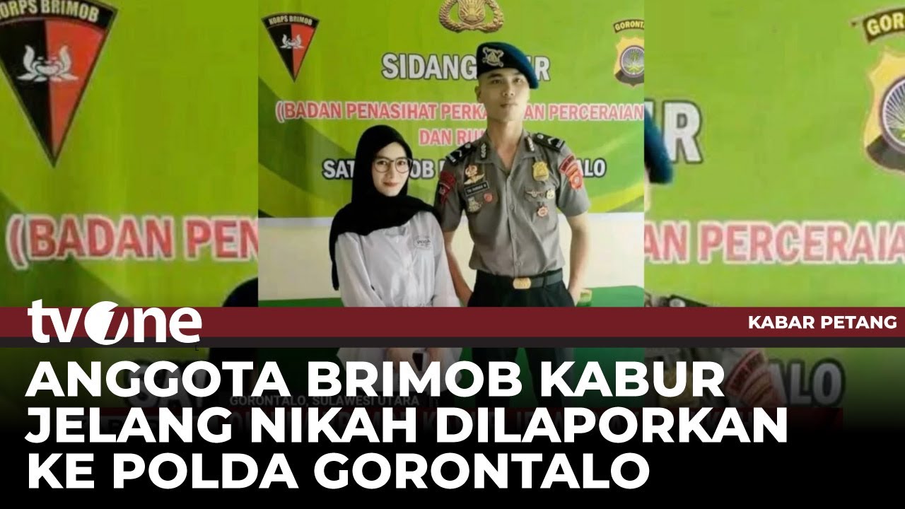 Oknum Brimob Kabur Jelang Akad Nikah | Kabar Petang tvOne