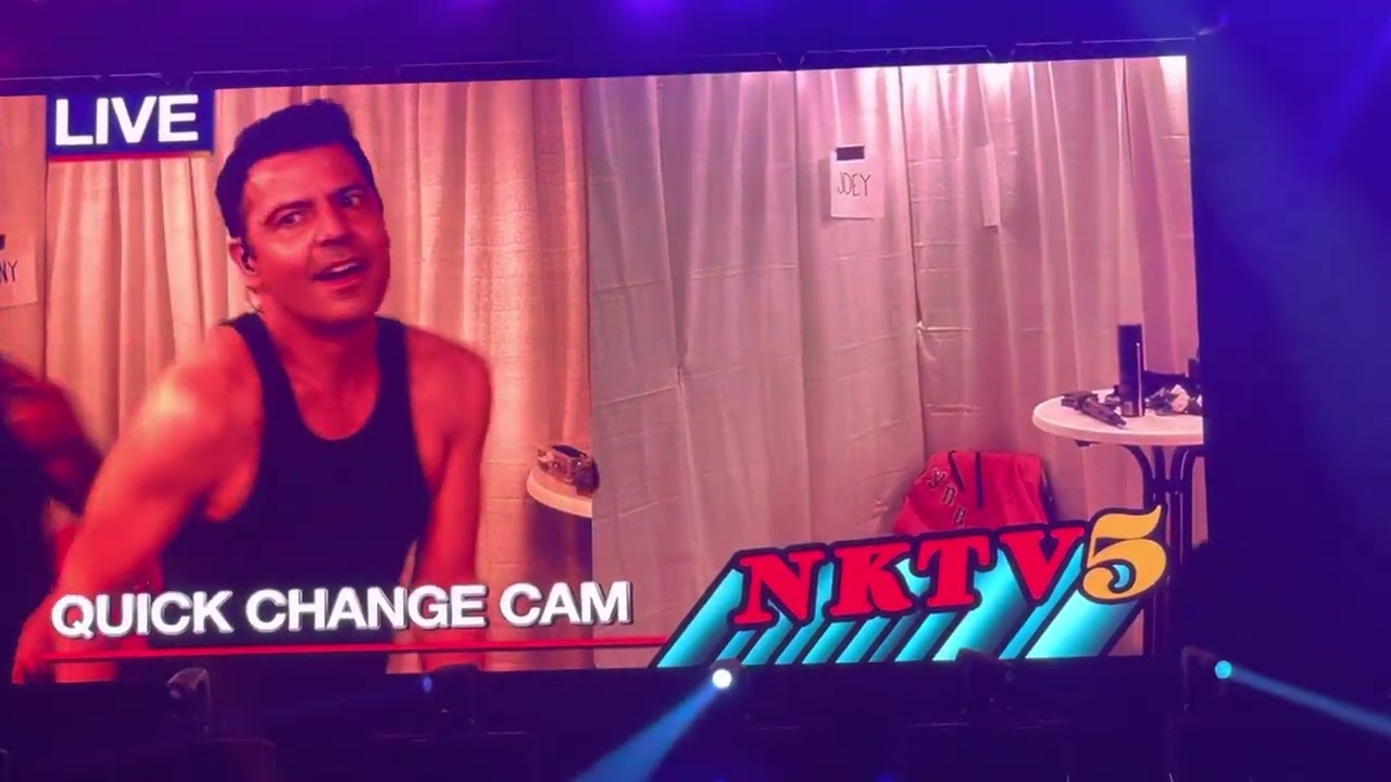 NKOTB Hawaii Quick Change Cam