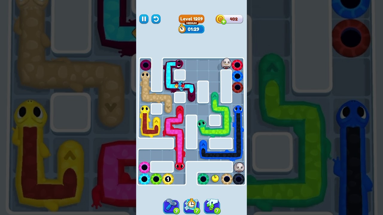 Level 1209 Gecko out #walkthrough #gaming #geckopuzzlegame #puzzlegame