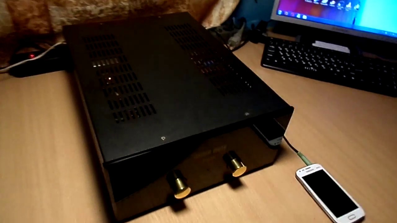 Tube amplifier Audio note P2SE after repair.