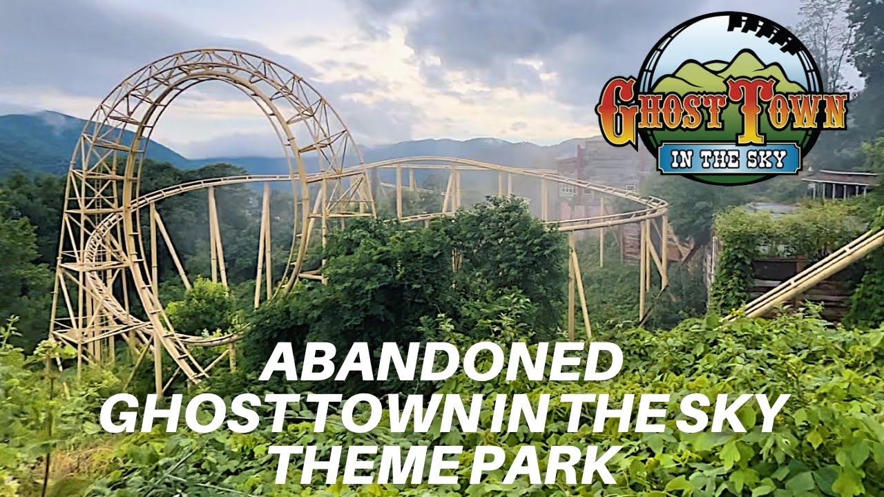 EXPLORING ABANDONED THEME PARK ON TOP OF A MOUNTAIN SOLO - Ghost Town in the Sky