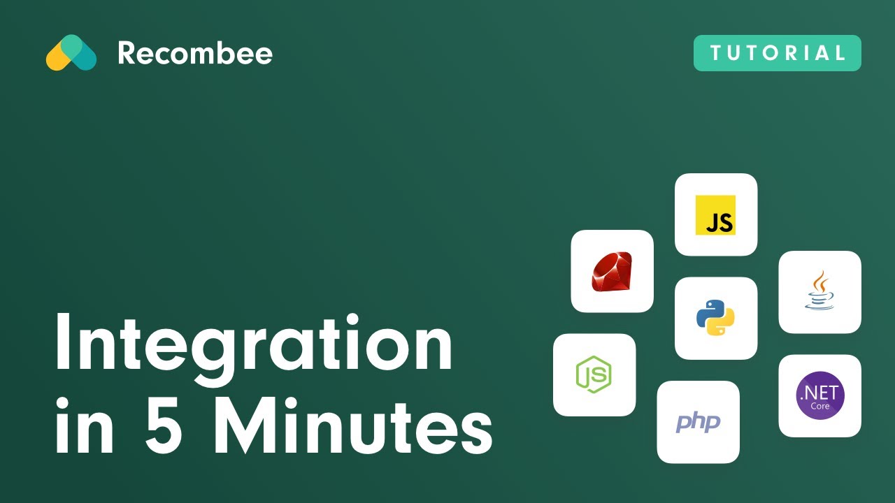 Recombee Integration in 5 minutes