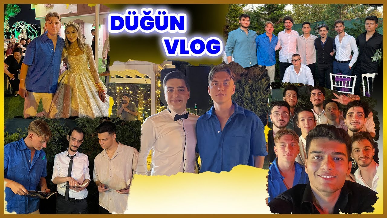 Burak Oyunda Düğün Vlogu