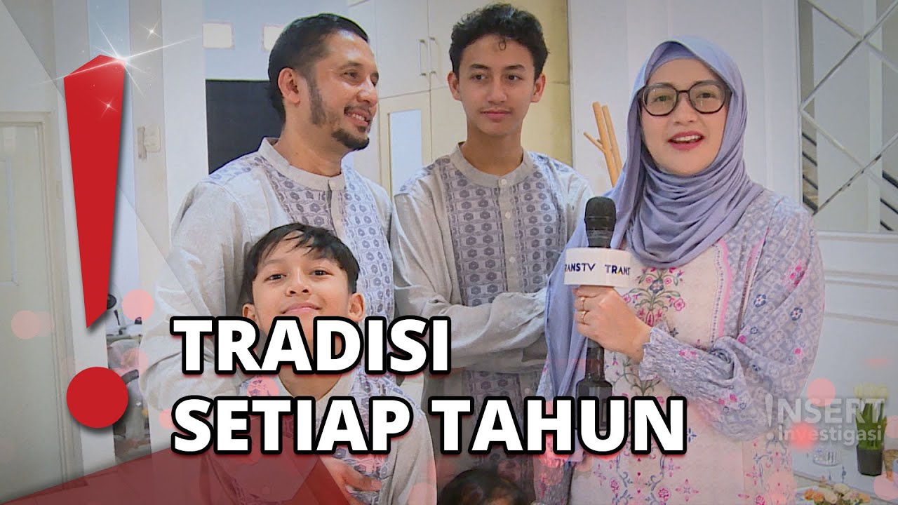 Umar Syarief dan Corry Pamela Ajak Anak Silaturahmi di Momen Lebaran