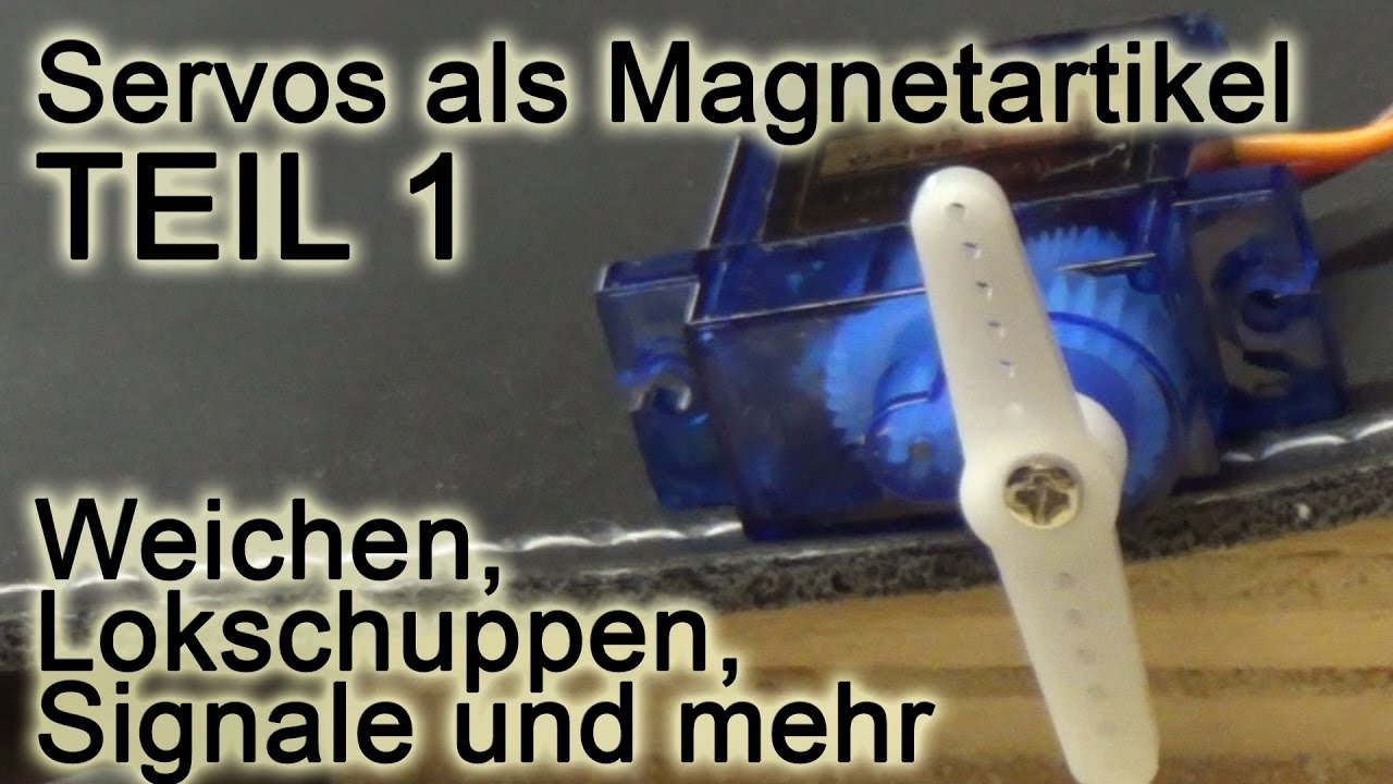 Märklin Servo Decoder Windigipet Modellbahn S8DCC Teil 1