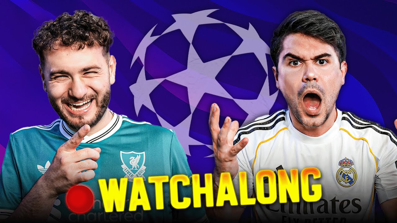 🔴 CHAMPIONS LEAGUE 🏆 | LIVE WACTHALONG FOR ALL THE GAMES!