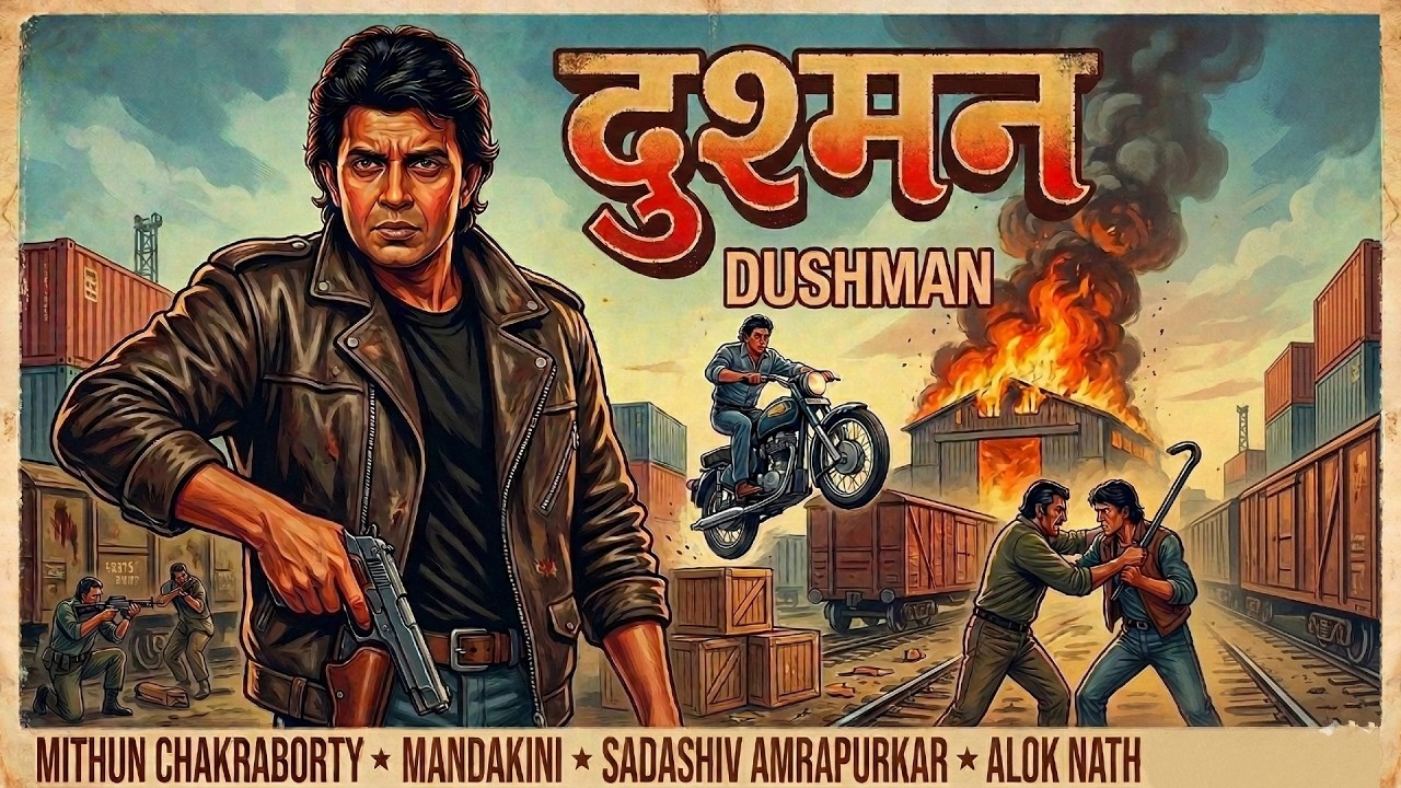 मिथुन दा 🔥Dushman (1990) - Superhit Full Movie | Mithun Chakraborty, Mandakini, Tanuja