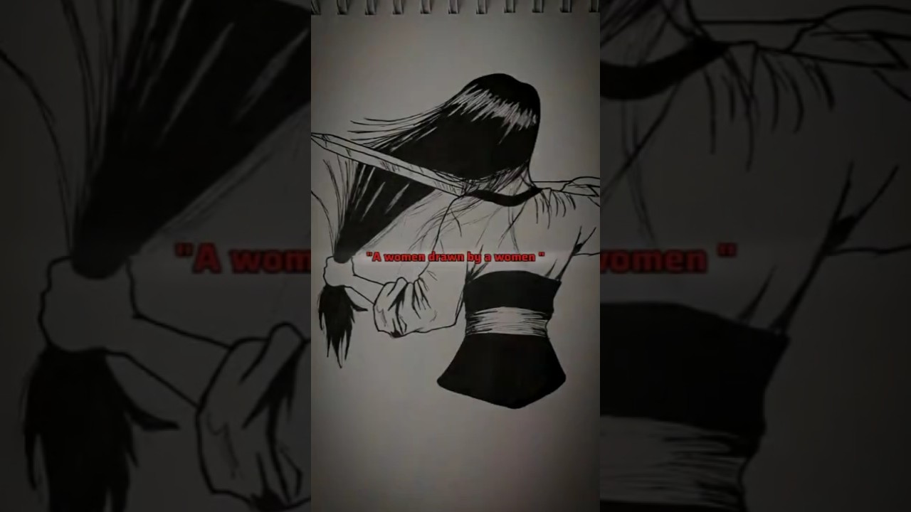 a women drawn by a women 💔🥀#flypシ #blackpink #aestheic #kpop #edit