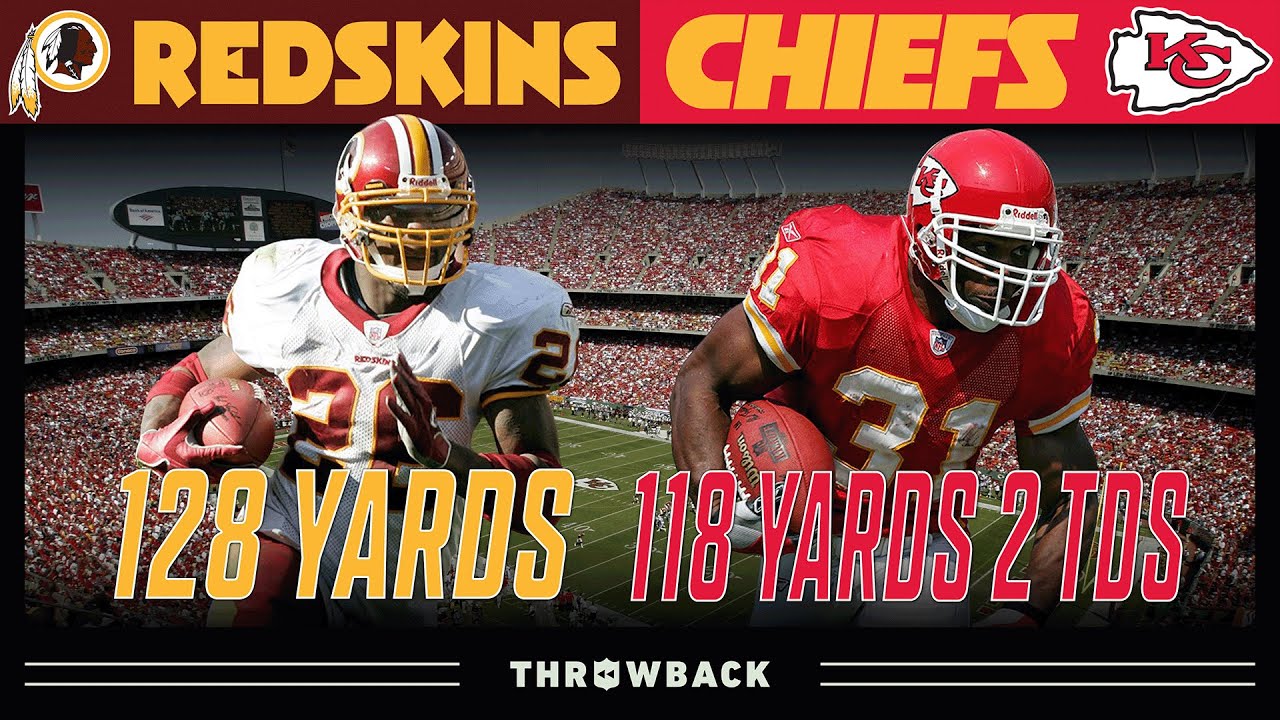 00's RB's Collide! (Redskins vs. Chiefs 2005, Week 6)