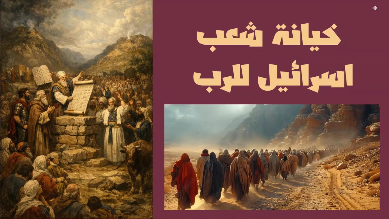 تأمُل قصير عن خيانة شعب اسرائيل للرب | عائلة المسيح
