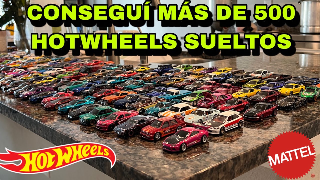 Conseguí Más de 500 Hot Wheels Sueltos de Convención y red line club 