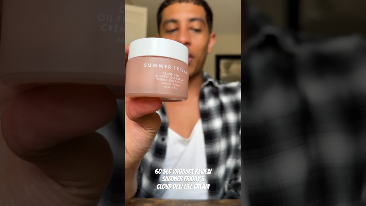 60 Sec Skincare Review | Summer Friday&rsquo;s Cloud Dew Oil-Free Gel Cream | Simply Kenjay