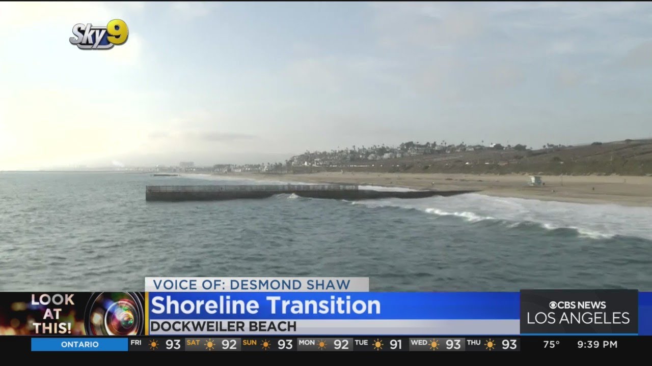 Take A Look at This: Shoreline transition at Dockweiler Beach