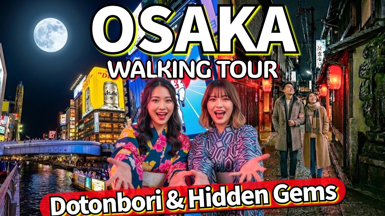 HIDDEN GEMS of Osaka: Beyond the Neon Lights of Dotonbori