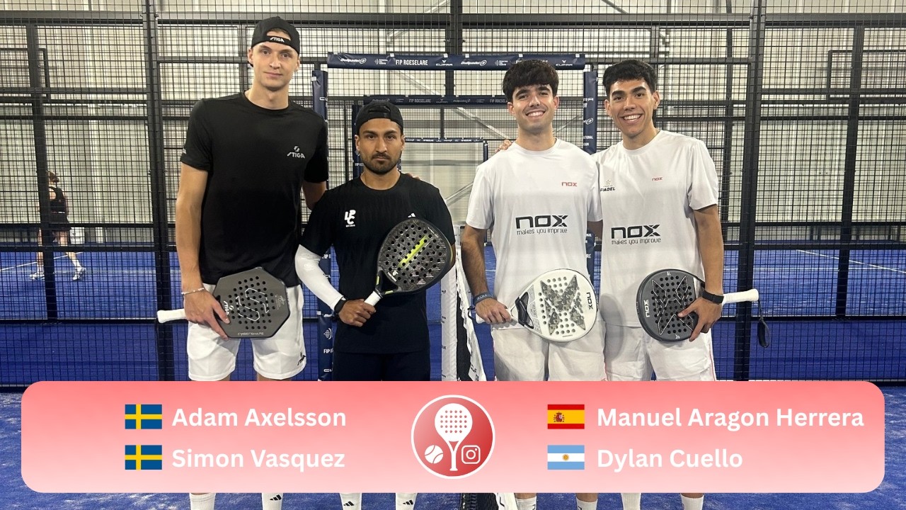 Semi-Final FIP Silver Roeselare 🇧🇪 | Vasquez & Axelsson vs Cuello & Aragon Herrera | No Breaks