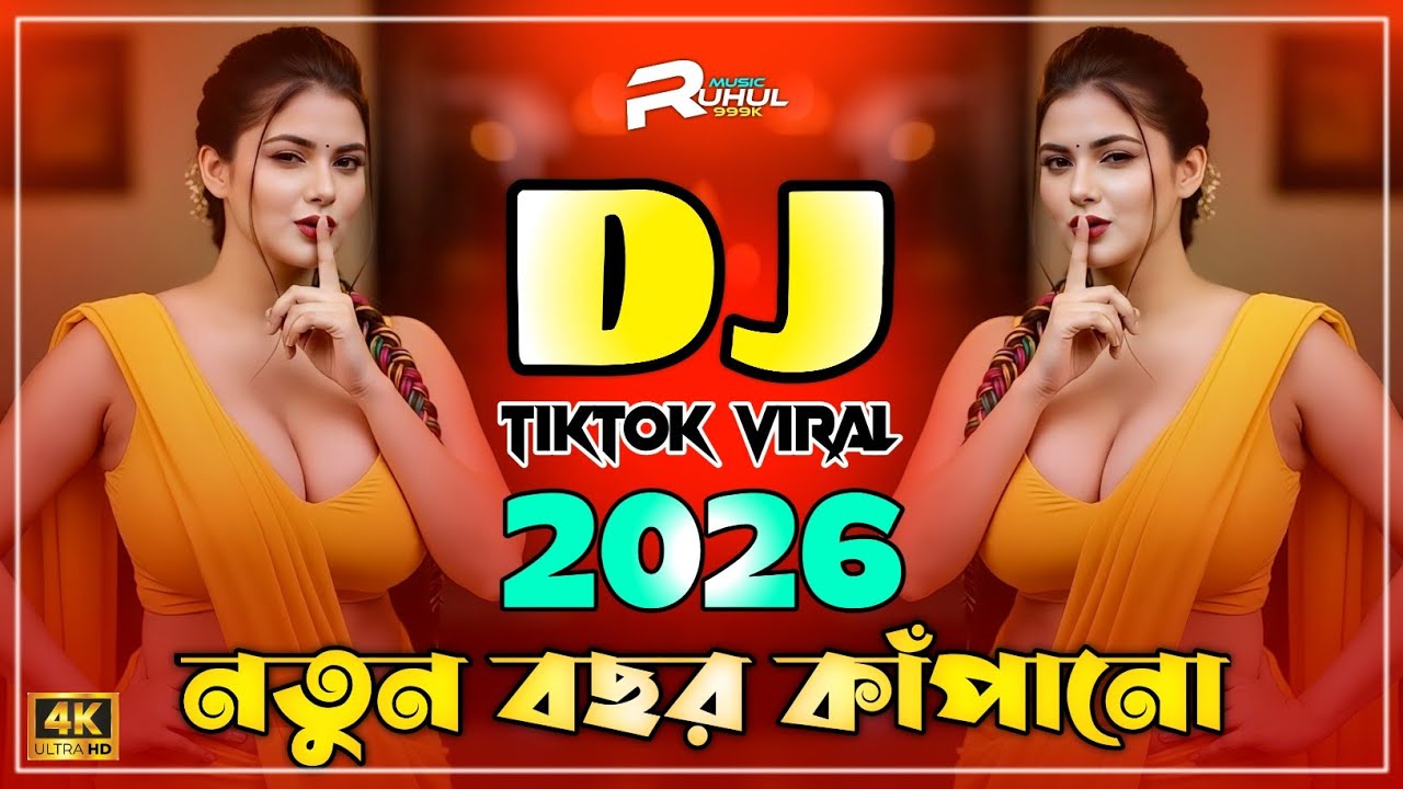 Happy New Year Dj Gan 2026 | নতুন বছরের ধামাকা ডিজে ২০২৬ | Bangla Nonstop Dj Song 2026 | Dj Song |
