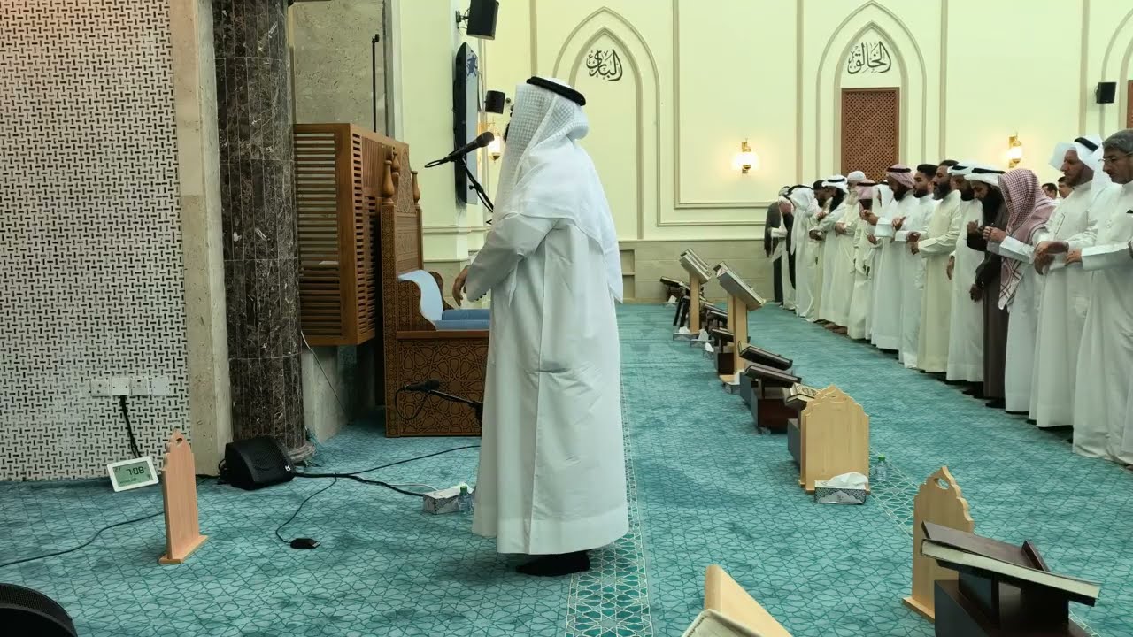 صلاة العشاء والتراويح ليلة ٤ من رمضان  القارئ سلمان المطيري 