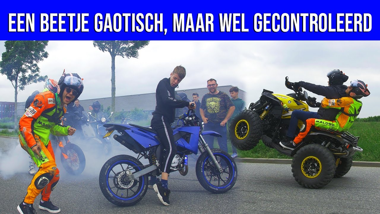 SCOOTER STREETRACE IN HETEREN