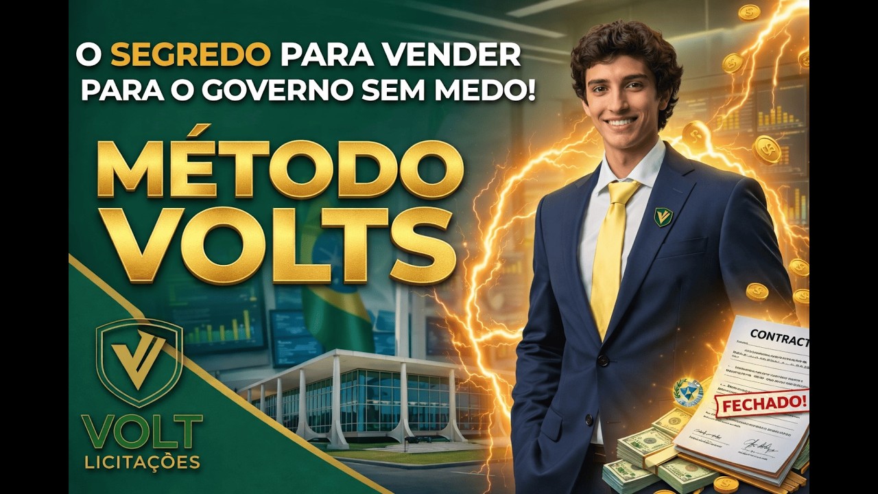 O Segredo para Vender para o Governo sem Medo: Apresentando o Método VOLTS