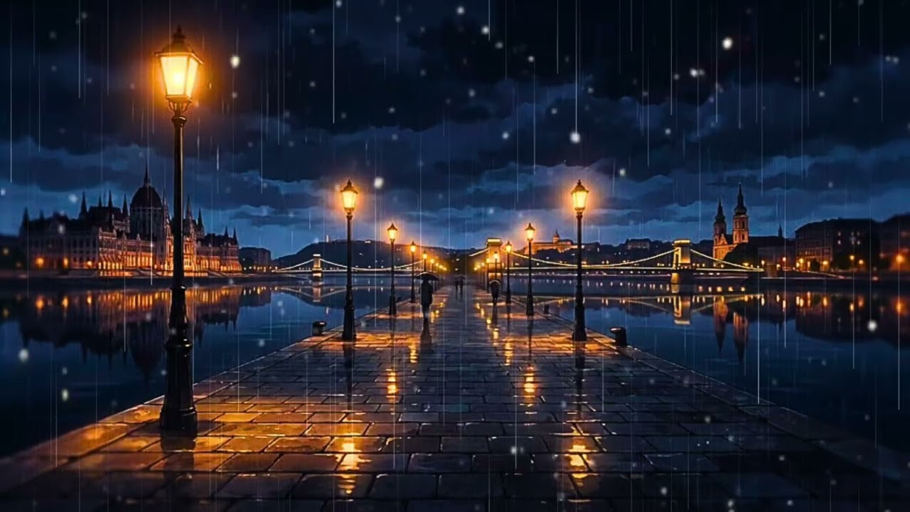 Quiet Night Focus in Budapest 🌙 | Lo-Fi Hip Hop Beats for Study & Relax | Vol. 19