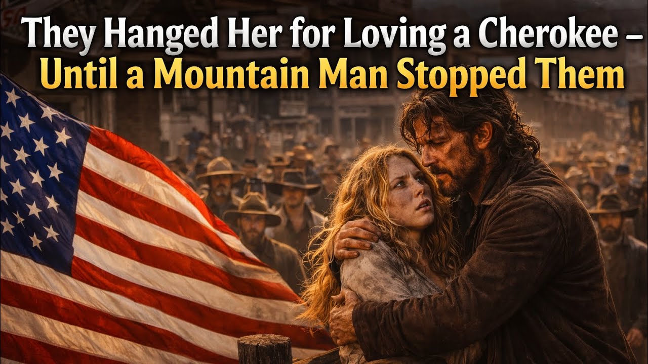 👉They Hanged Her for Loving a Cherokee — Until a Mountain Man Stopped Them.