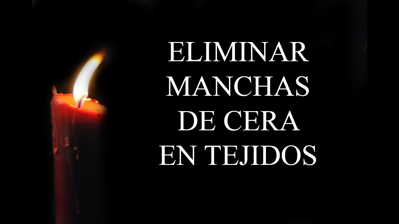 TRUCOS 💰 | ¡Elimina las manchas de VELA de tus tejidos!