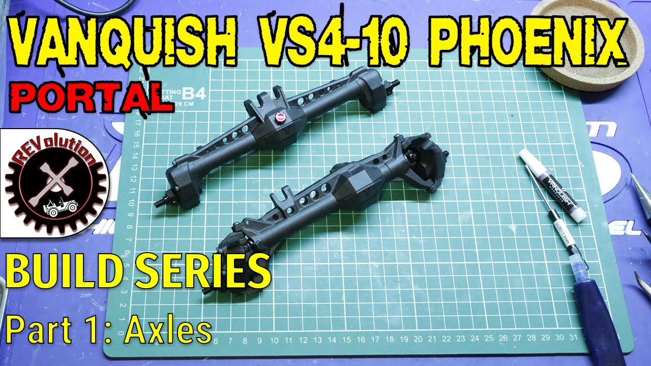 Серия сборок Vanquish VS4-10 Phoenix Portal — Часть 1 — Оси
