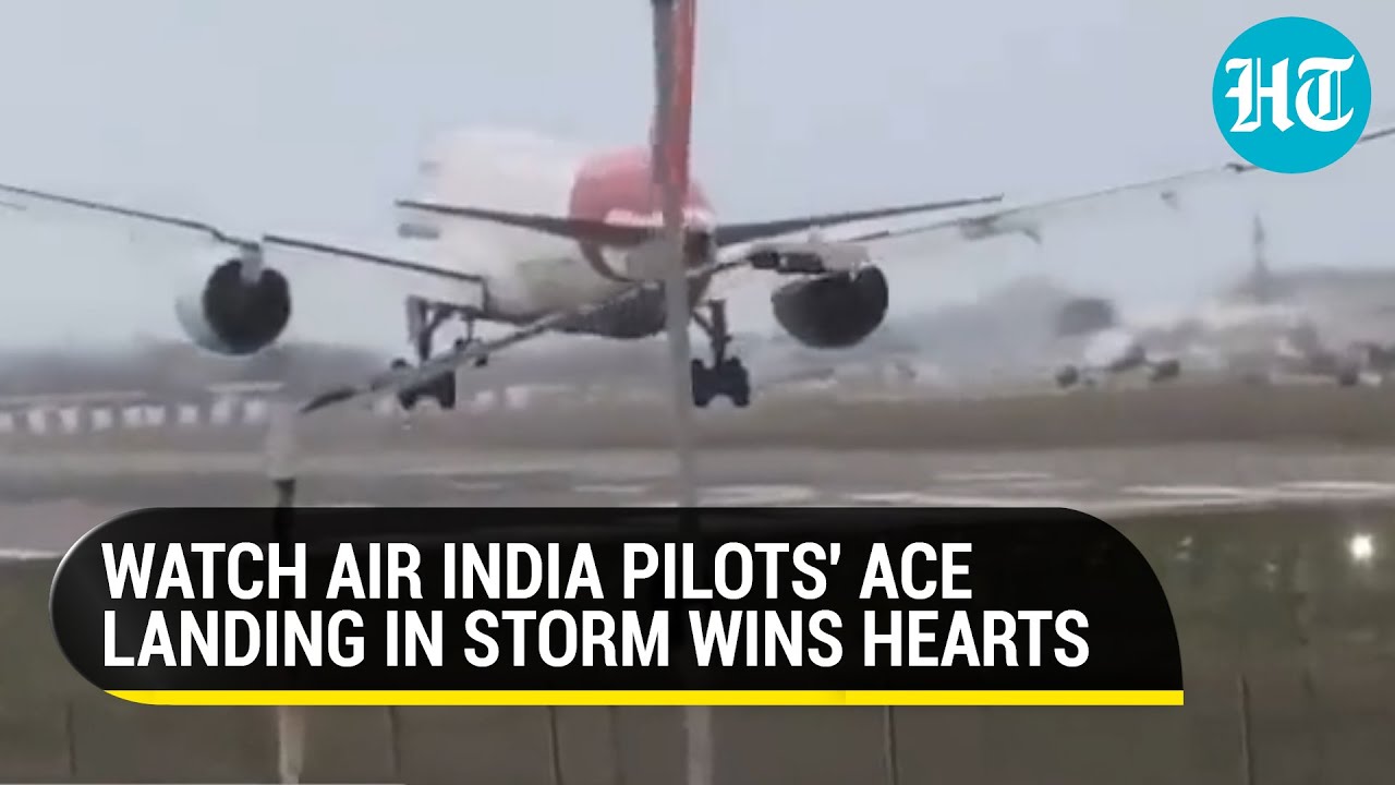 How Air India pilots braved Storm Eunice to land safely at Heathrow; Video viral, netizens in awe