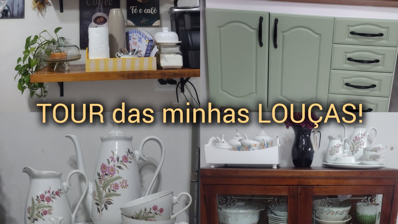 TOUR MINHAS LOUÇAS/PORCELANAS  ANTIGAS !