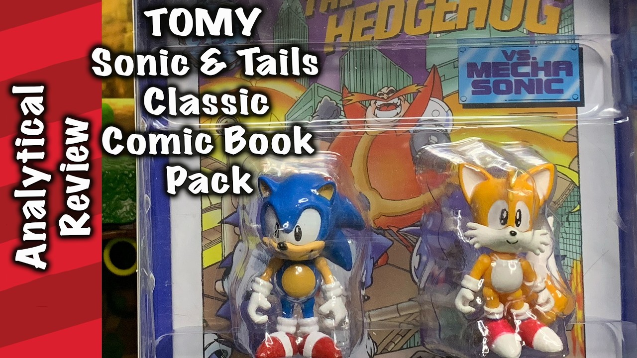 TOMY Sonic & Tails Comic Book Pack