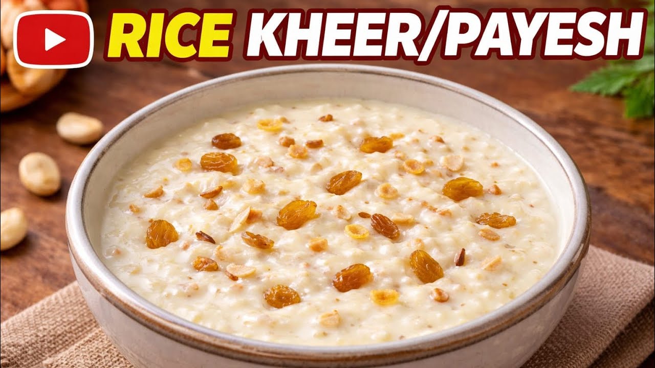 बंगाली Style चावल का खीर / Payesh 😍 क्रीमी और दानेदार | Rice Kheer Recipe | Easy and Simple Recipe