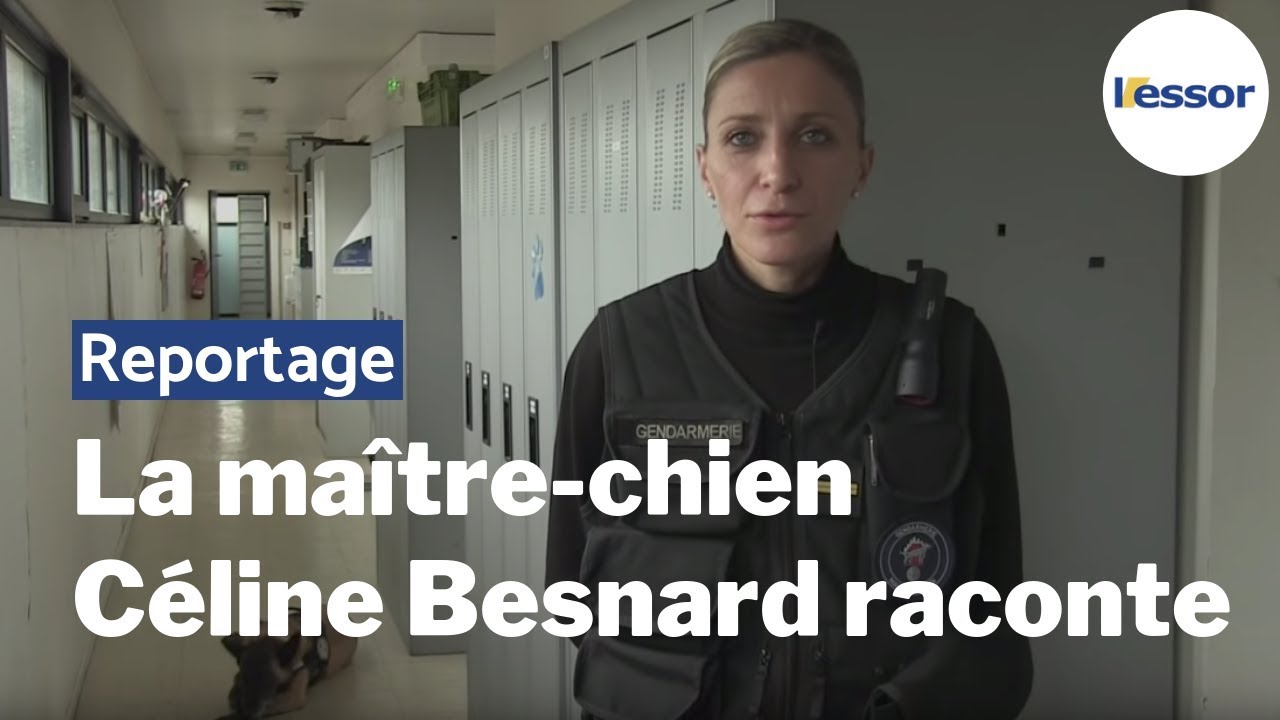 Céline Besnard, maître de chien dans un PSIG
