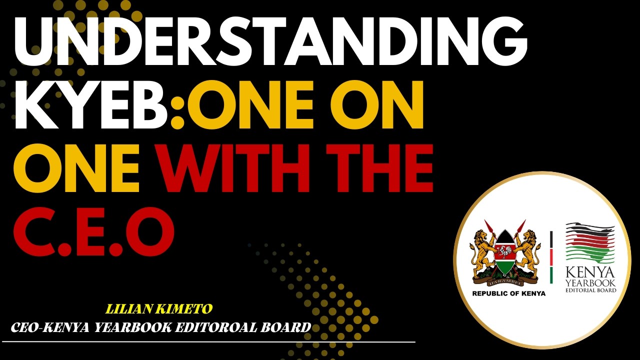 UNDERSTANDING KYEB:ONE ON ONE WITH THE CEO- MADAM LILIAN KIMETO.