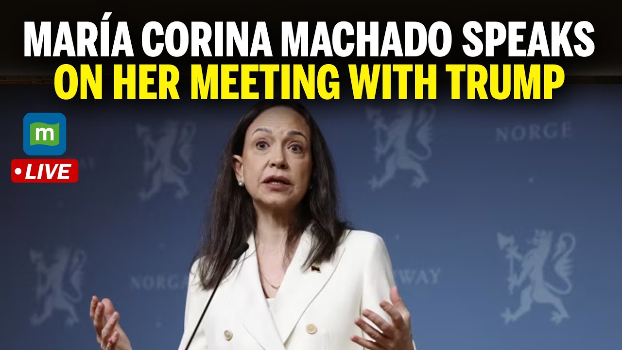 LIVE: María Corina Machado Speaks After Meeting With Trump | Venezuela | USA | N18G