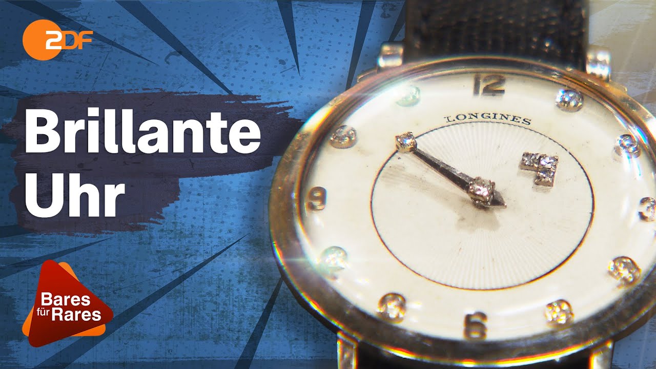 Diamantenbesetztes Ziffernblatt! Herrenmodell der ältesten Uhrenmarke der Welt | Bares für Rares