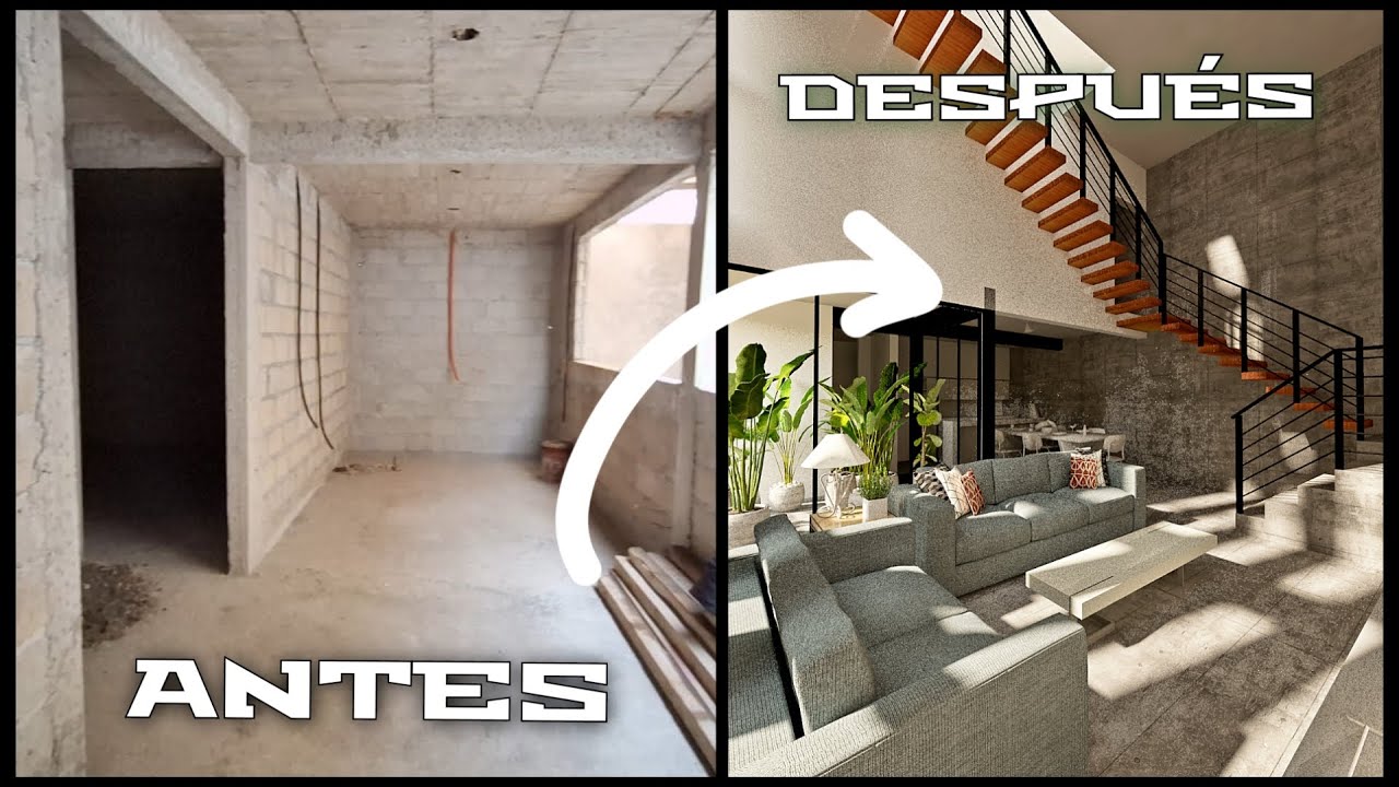 RECUPERACIÓN DE CASA EN OBRA NEGRA | REMODELACIÓN Y AMPLIACIÓN CON UNA TERRAZA VERDE.