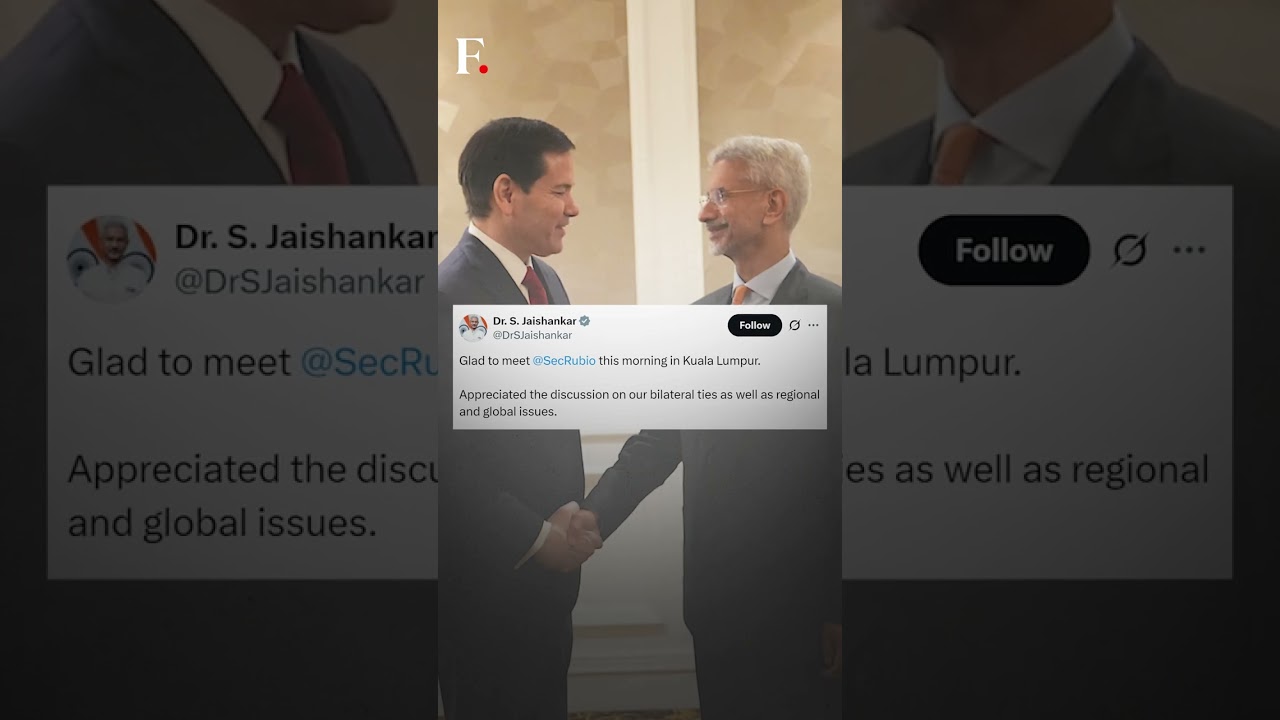 India's External Affairs Minister S Jaishankar Meets US Secretary Marco Rubio Amid Trade Talks |N18G
