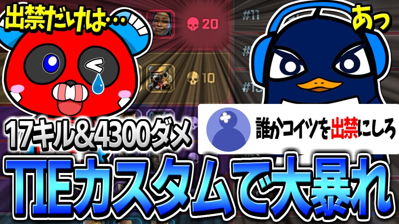 【TIEカスタム】出禁にしないでください。お願いします。【APEX】