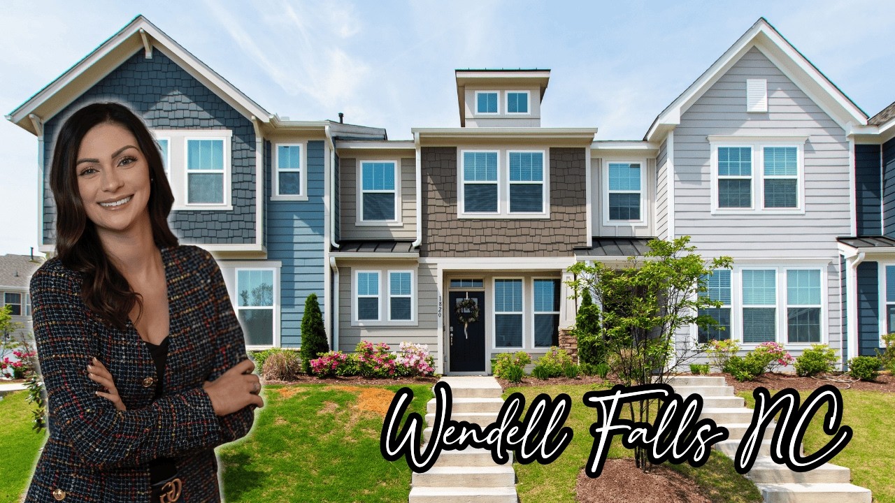 Home For Sale | Wendell Falls NC | 1,600+ SqFt | 3 Beds | Townhouse Tour